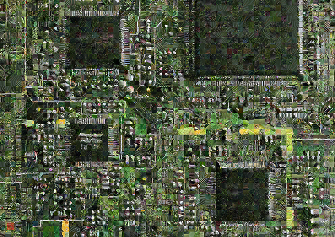 Image of the artwork Zen City003 - Pixel Montage by Kenji Ichikawa