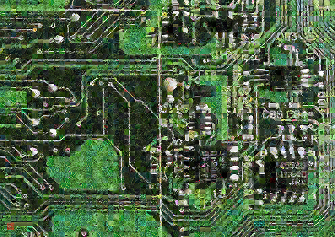 Image of the artwork Zen City008 - Pixel Montage by Kenji Ichikawa