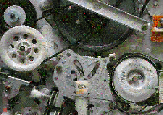 Image of the artwork Zen City011 - Pixel Montage by Kenji Ichikawa