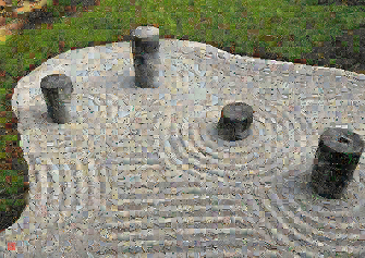 Image of the artwork Zen City026 - Pixel Montage by Kenji Ichikawa