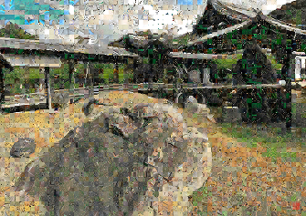 Image de l’œuvre Zen City040 - Pixel Montage de Kenji Ichikawa