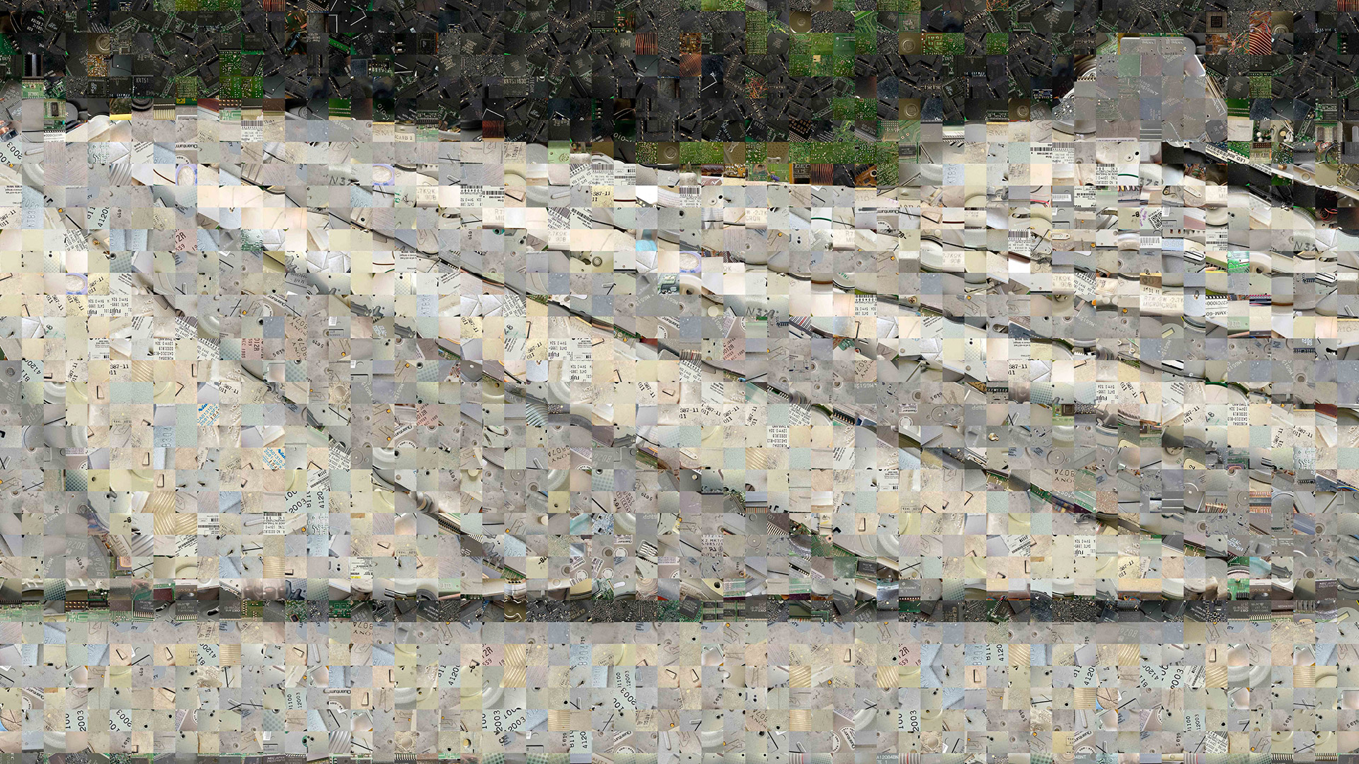 Artwork from Kenji Ichikawa's ZenCity series, exploring urban serenity through digital abstraction